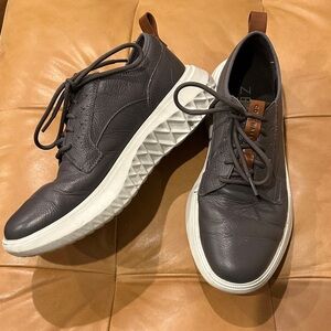 Cole Haan Men's Dark Gray Leather Sneakers
